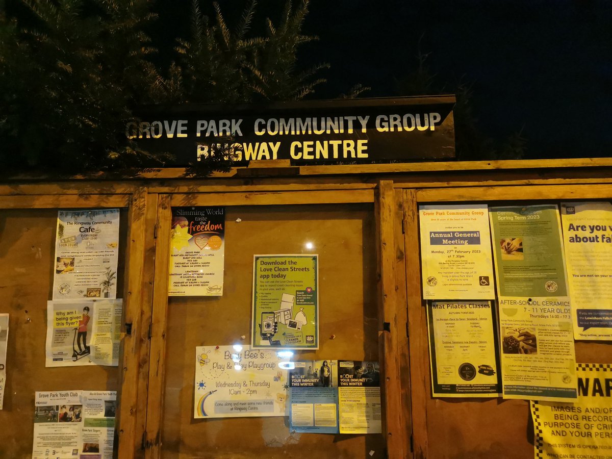 benaldson's tweet image. Great to see the long awaited @GroveParkSE12 AGM scheduled for later this month (27 Feb). 

This is the chance for #GrovePark residents to come and get involved in the incredible community work that goes on in #Lewisham. 

📢📢Let&apos;s get the word out📢📢