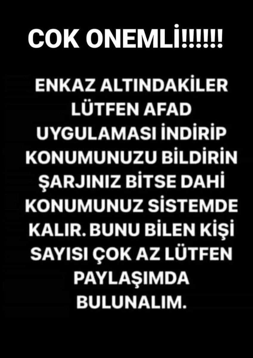 hacererdemm17's tweet photo. #deprem #diyarbakir #Kahramanmarasdeprem #hataydepremi #adanadadeprem #elazığdeprem #kilisdeprem #sanlıurfadeprem #Gaziantep #SONDAKIKA https://t.co/oFGbQR1k6c