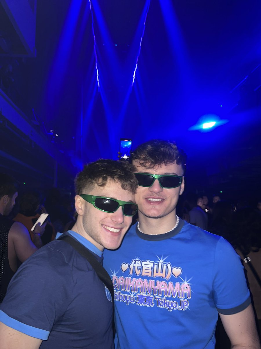 lil queer rave @ printworks w my boy 😼