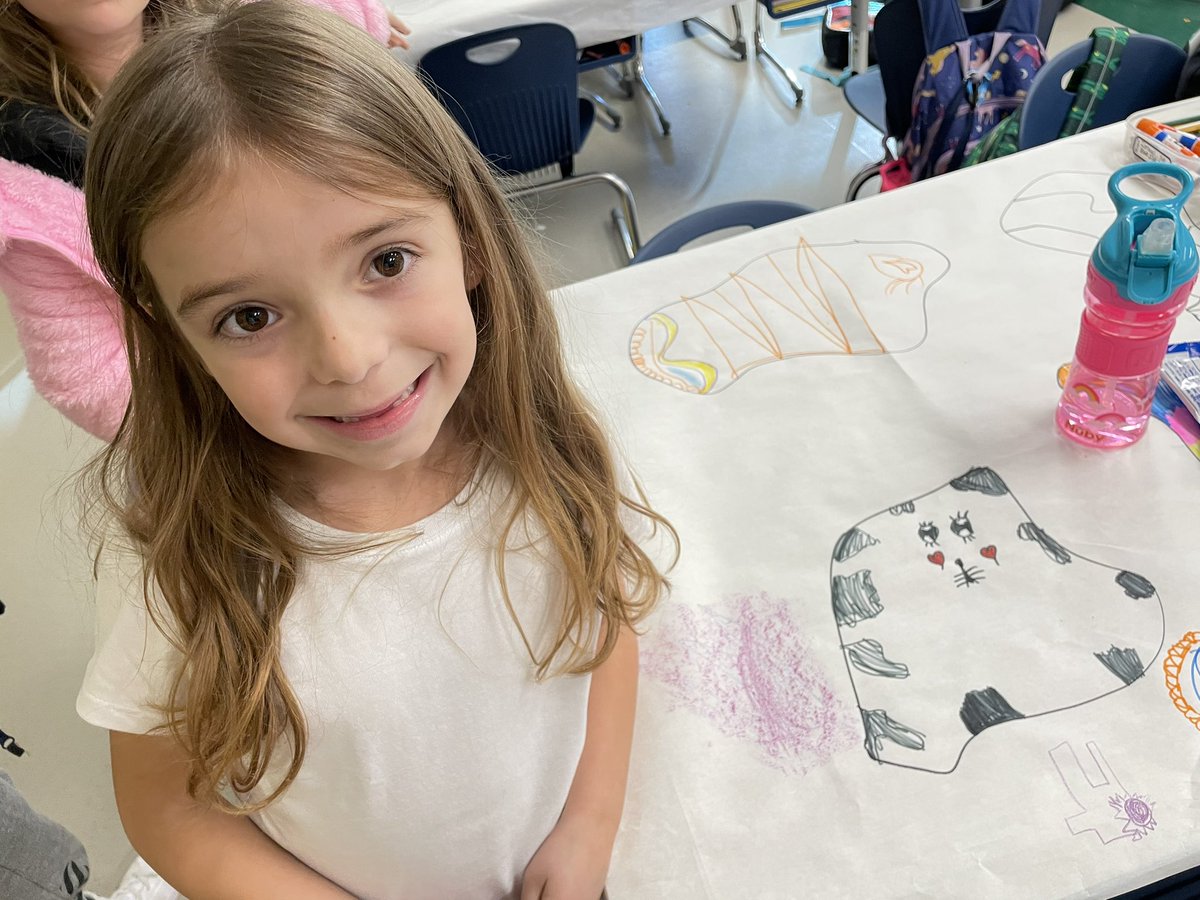 JoanneSahms's tweet photo. What can you make with a spot? #creativity #openendedtask #101days #ourherd https://t.co/3YTEmpPqhE
