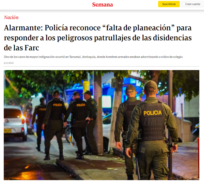 Enrique_GomezM's tweet photo. #ImprovisarEs haber declarado un cese al fuego con los peores criminales, secuestradores y asesinos de este país, sin haber por lo menos consultado a los que realmente quedan expuestos a la violencia extrema de dichos terroristas: https://t.co/AK478m5evI