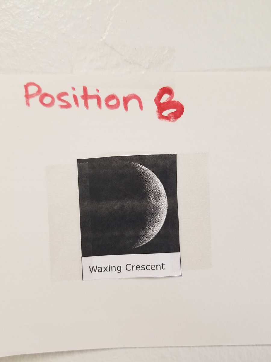 MrsMCLopez's tweet photo. 8th grader newcomers modeling lunar phases! Thank you @msbakerscience for sharing your amazing model! Then applying SNEF to cookies lab🌛🍪 #PantherScience #KatyISDScience https://t.co/ErJmiiBol7