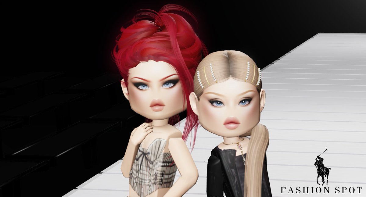 Kova, Vlada &amp; Gia captured in their new Fashion Spot makeup on the Atelier runway. ౨ৎ