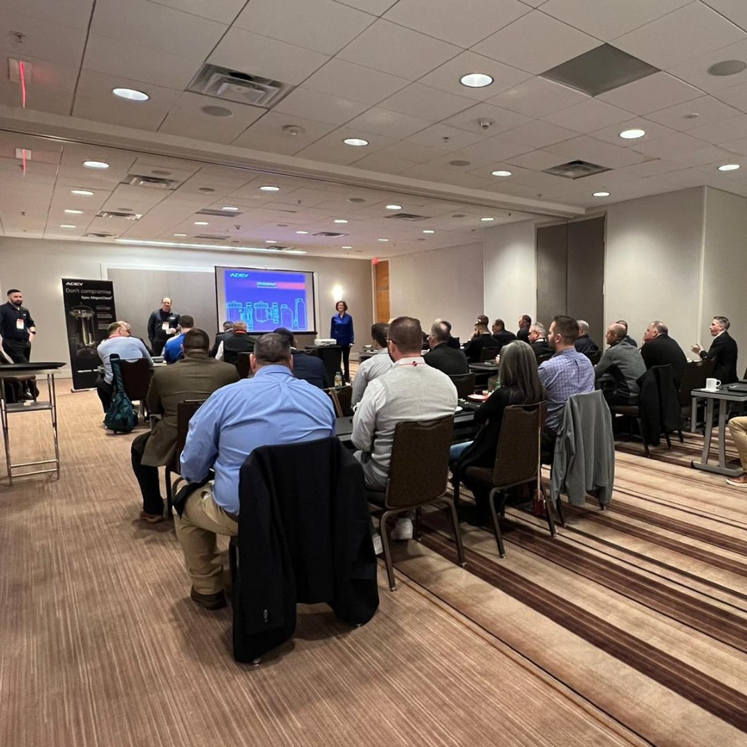 ADEY_NA_'s tweet photo. What an incredible way to start @ahrexpo 2023 with our Rep meeting π
And with the show in full swing, make sure you stop by the ADEY booth.
We'll be at booth C6656 so come and find us to see our full range of products.
#AHR2023 #AHRExpo #AHRAtlanta #AHRExpo23 #RepMeeting https://t.co/yGefftNJGa