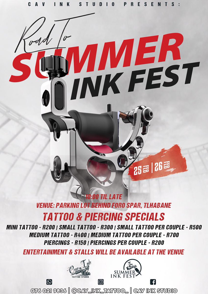 TwisterRSA1's tweet photo. Areyeng ke game @bbtitanslive check out @CavInkTattoo no disappointment, just good quality Tattoos and piercing. In Rustenburg North west next to tops at foro mall spar tlhabane❤️✌️ https://t.co/u4GZP9BDke