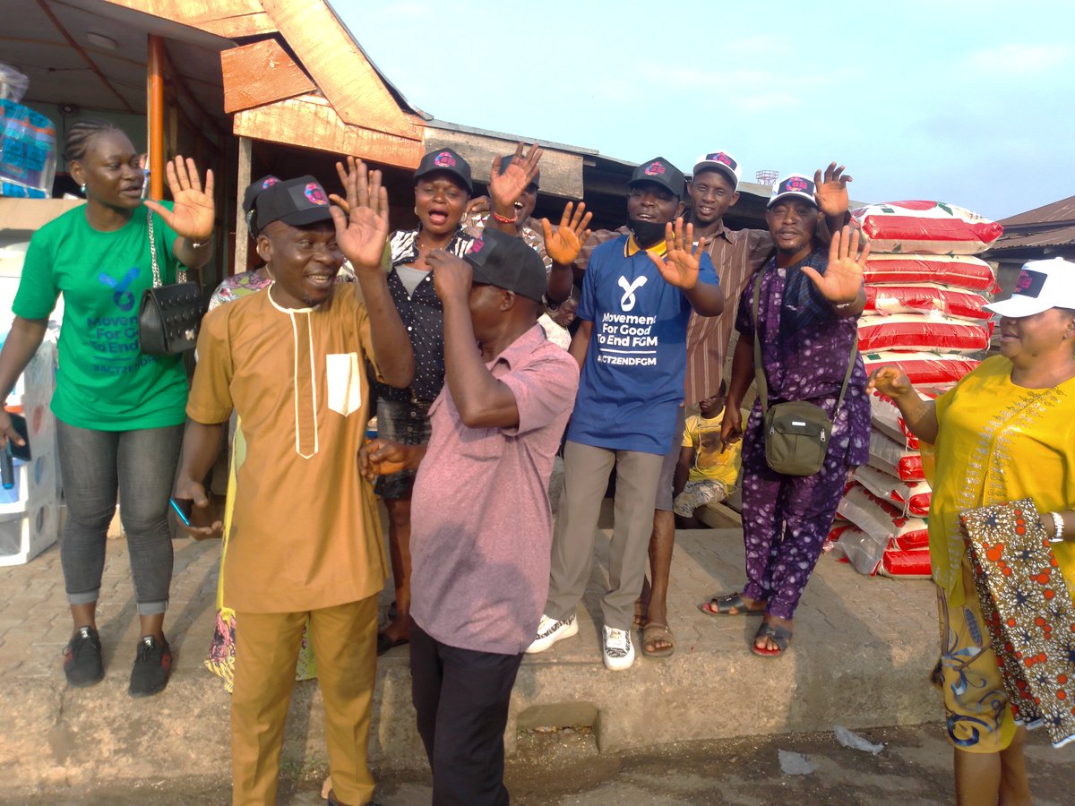 Men Against #FGM
<a href="/UNICEF_Nigeria/">UNICEF Nigeria</a> 
<a href="/UNTrustFundEVAW/">UN Trust Fund to End Violence against Women</a> 
<a href="/USinNigeria/">U.S. Mission Nigeria</a> 
<a href="/UNFPANigeria/">UNFPA Nigeria</a> 
<a href="/GlobalFundWomen/">Global Fund for Women</a> 
<a href="/WFD_Democracy/">Westminster Foundation for Democracy (WFD)</a> 
<a href="/wacsi/">West Africa Civil Society Institute (WACSI)</a> 
<a href="/M4Good2EndFGM/">Movement For Good To End FGM</a>