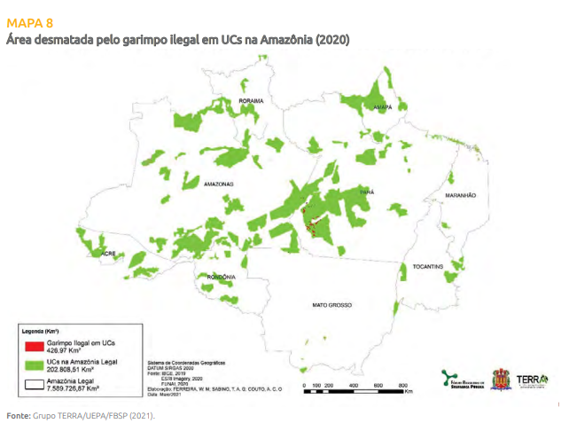 RenatoSdeLima's tweet photo. Estudo do @forumseguranca mapeou áreas de garimpos ilegais e rotas do narcotráfico na Amazônia. A região convive com um quadro de violência extrema, com a sobreposição de crimes ambientais, contra povos tradicionais, mortes e desaparecimentos forçados.  https://t.co/tlFZRu3O4L https://t.co/XZd4isgRcD