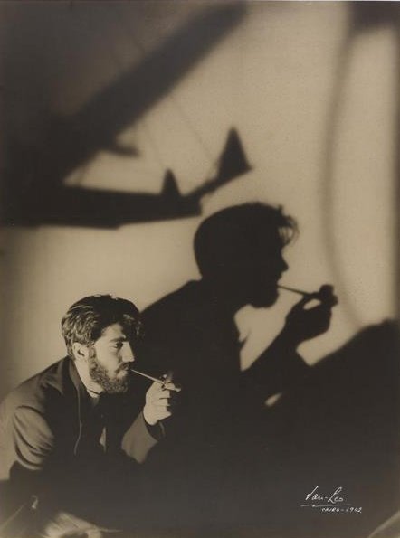 Self-Portrait of Armenian-Egyptian Photographer Van Leo (Levon Boyadjian), Cairo, 1942.