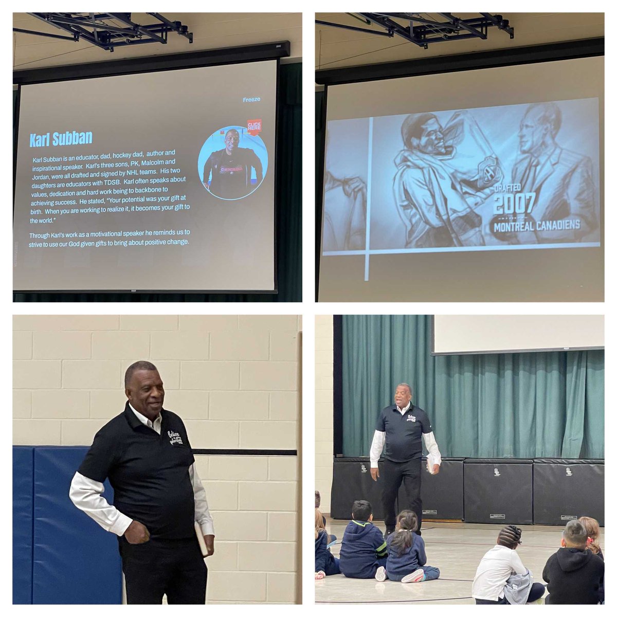 St. John Bosco CES (@sjb_ycdsb) on Twitter photo TY <a href="/karlsubban/">karl subban</a> for speaking to our students today. You reminded them that "our potential gives us the ability to do more than we think we can. Believe in it!" #BHM2023 TY <a href="/karlsubban/">karl subban</a> for speaking to our students today. You reminded them that "our potential gives us the ability to do more than we think we can. Believe in it!" #BHM2023
