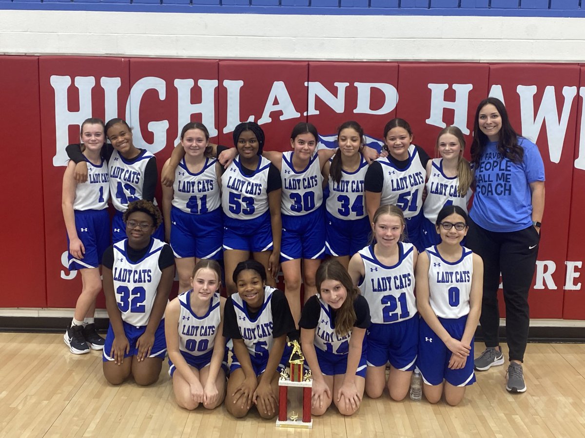 emsisdathletics's tweet photo. Middle school basketball season has come to a close. The 7th grade C team tournament was held at Highland and Wayside at the end of Jan. 

Results:
Girls
1st Creekview
2nd Marine Creek
3rd Wayside

Boys
1st Creekview
2nd Marine Creek
3rd Wayside

Congratulations #EMSproud https://t.co/iRRz3P5TlW