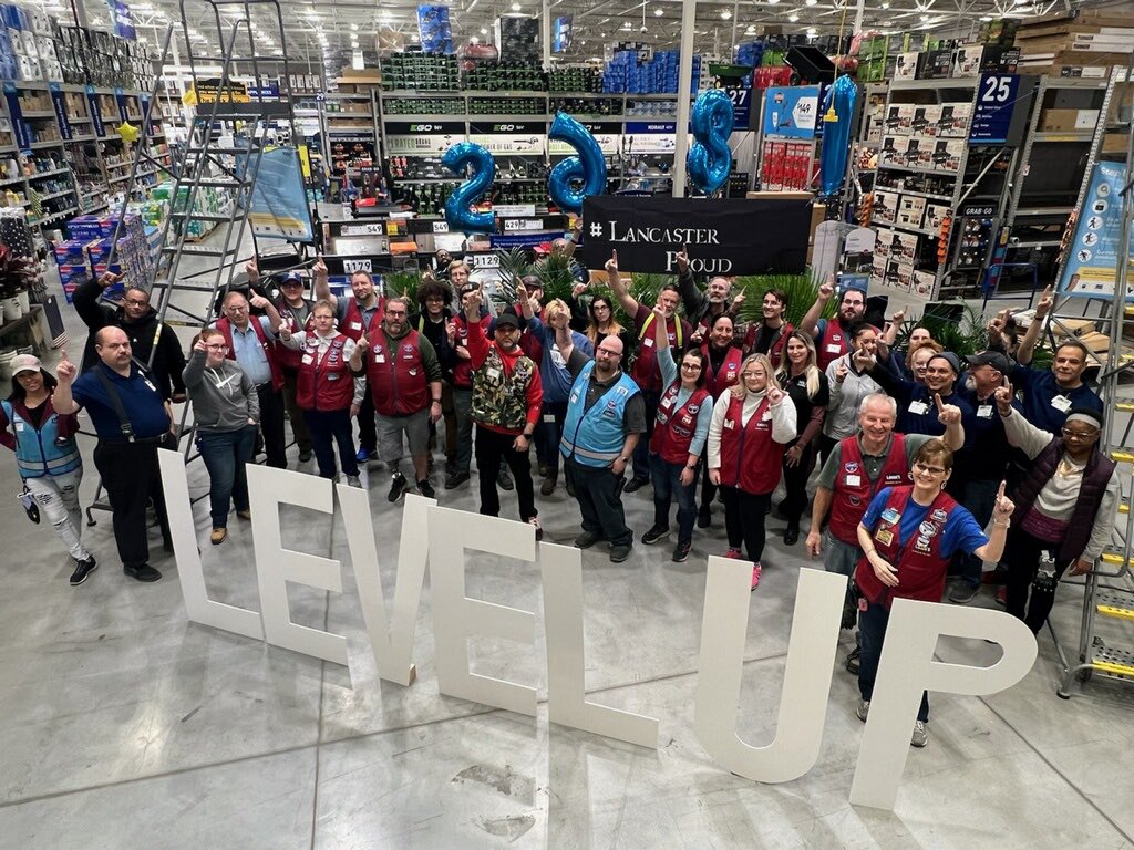 Watch out #95StrongR7 Store Managers because the Lancaster stores are coming out of the gates swinging. #Lowes1127 &amp; #Lowes2687 are aiming for the top!! #LancasterProud  #D873 <a href="/kukuk_jeremy/">Jeremy Kukuk</a> <a href="/JHoffmann2207/">Joe Hoffmann</a> <a href="/DamonBennettR7/">DBennett</a> <a href="/AudissBryan/">Bryan Audiss</a> <a href="/JoeMcFarland_/">Joe McFarland</a>