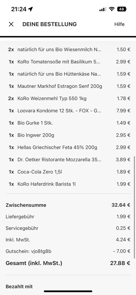 gregpueh's tweet photo. ne wirklich also ich hab viel mehr bestellt als das… 🥸 https://t.co/HKyIYhozpL
