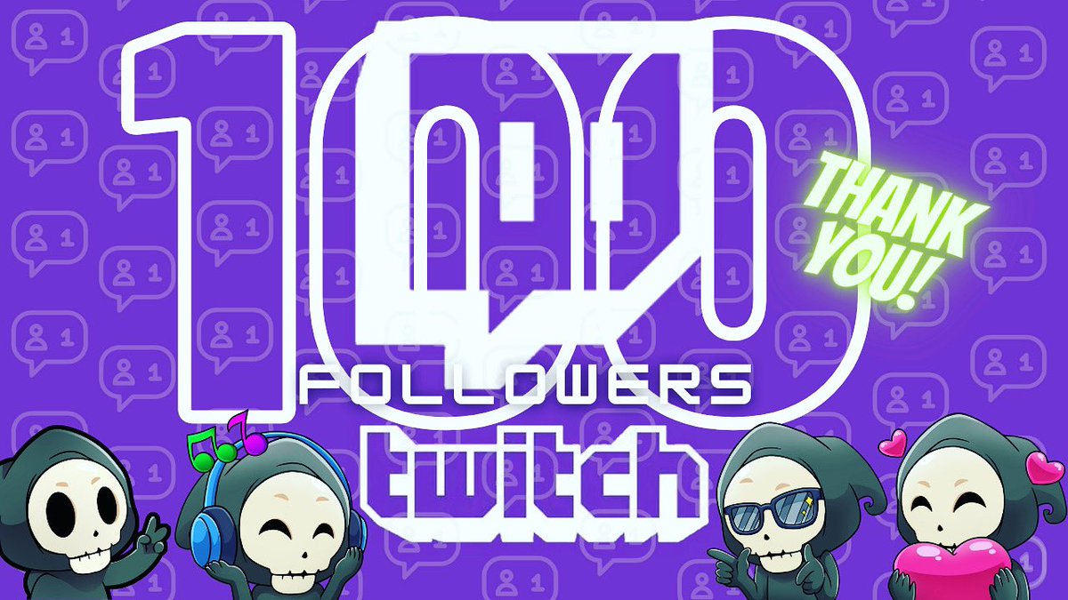 xhadow1311's tweet photo. 🎉100 FOLLOWERS MILESTONE UNLOCKED!🎉 Im so grateful for each &amp; every one of you! Your support/encouragement have been a constant source of motivation. Couldn't have made it this far without you!🙏 Here's to more streams, laughs &amp; good times together!🍿 #100Followers #Twitch 🎮💜 https://t.co/bzXrV3xkAb