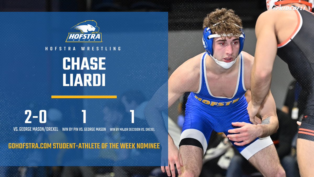 HofstraPride's tweet photo. The nominees for the @ArmyROTC https://t.co/zL2qpmLGbT Student-Athlete of the Week are...

🦁| Chase Liardi, Wrestling
🦁| Abraham Longosiwa, Men's Track
🦁| Brandy Thomas, Women's Basketball
🦁| Tyler Thomas, Men's Basketball

VOTE in our poll below❗ 🗳

#PrideOfLI https://t.co/TCtwNxxQqB