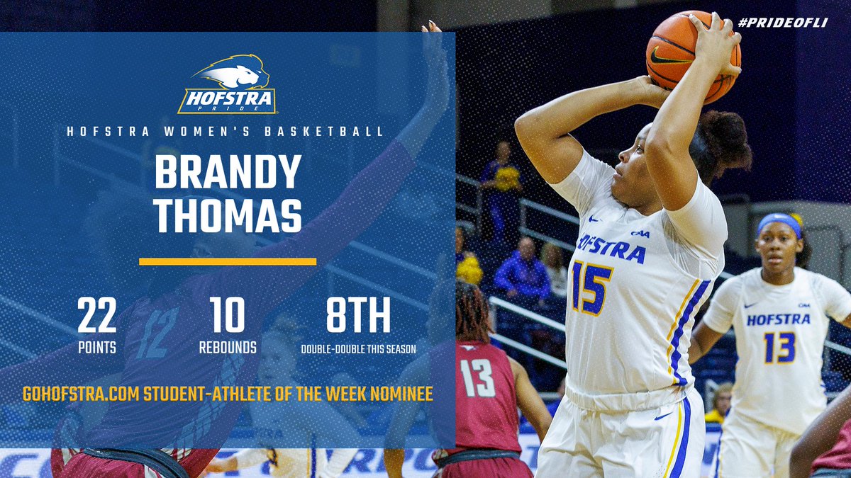 HofstraPride's tweet photo. The nominees for the @ArmyROTC https://t.co/zL2qpmLGbT Student-Athlete of the Week are...

🦁| Chase Liardi, Wrestling
🦁| Abraham Longosiwa, Men's Track
🦁| Brandy Thomas, Women's Basketball
🦁| Tyler Thomas, Men's Basketball

VOTE in our poll below❗ 🗳

#PrideOfLI https://t.co/TCtwNxxQqB