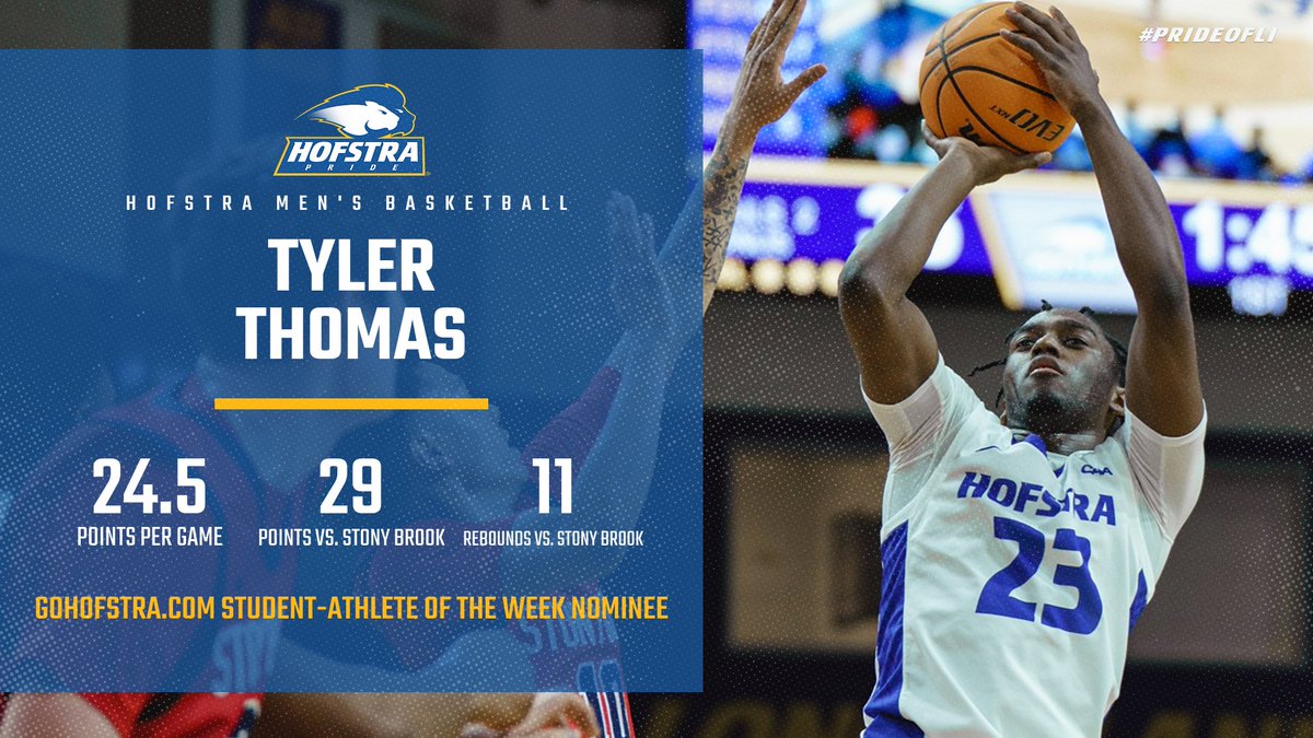 HofstraPride's tweet photo. The nominees for the @ArmyROTC https://t.co/zL2qpmLGbT Student-Athlete of the Week are...

🦁| Chase Liardi, Wrestling
🦁| Abraham Longosiwa, Men's Track
🦁| Brandy Thomas, Women's Basketball
🦁| Tyler Thomas, Men's Basketball

VOTE in our poll below❗ 🗳

#PrideOfLI https://t.co/TCtwNxxQqB