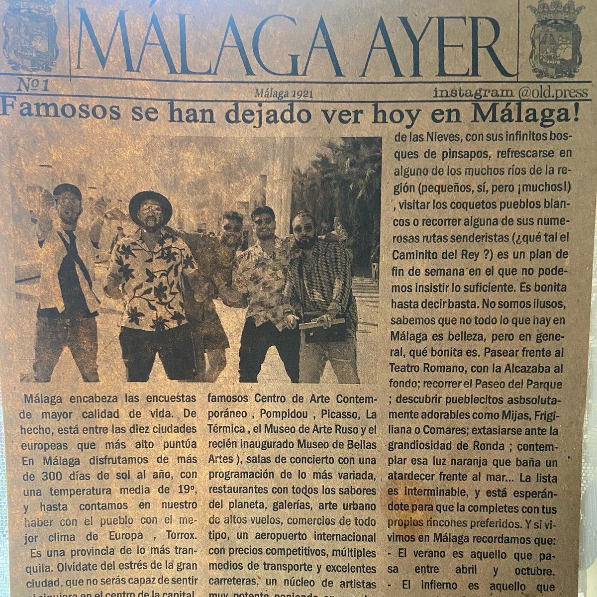 𝑴á𝒍𝒂𝒈𝒂 
𝑰𝒕 𝒘𝒂𝒔 𝒂 𝒑𝒍𝒆𝒂𝒔𝒖𝒓𝒆 
𝑨𝒅𝒊ó𝒔 

LoveNPeace 
Jeeves x

#Málaga2K23 
#Spain #Holiday #Malaga #MalagasGotYa #JeevesOnTour #Haq #Yeahhh #Love #Peace