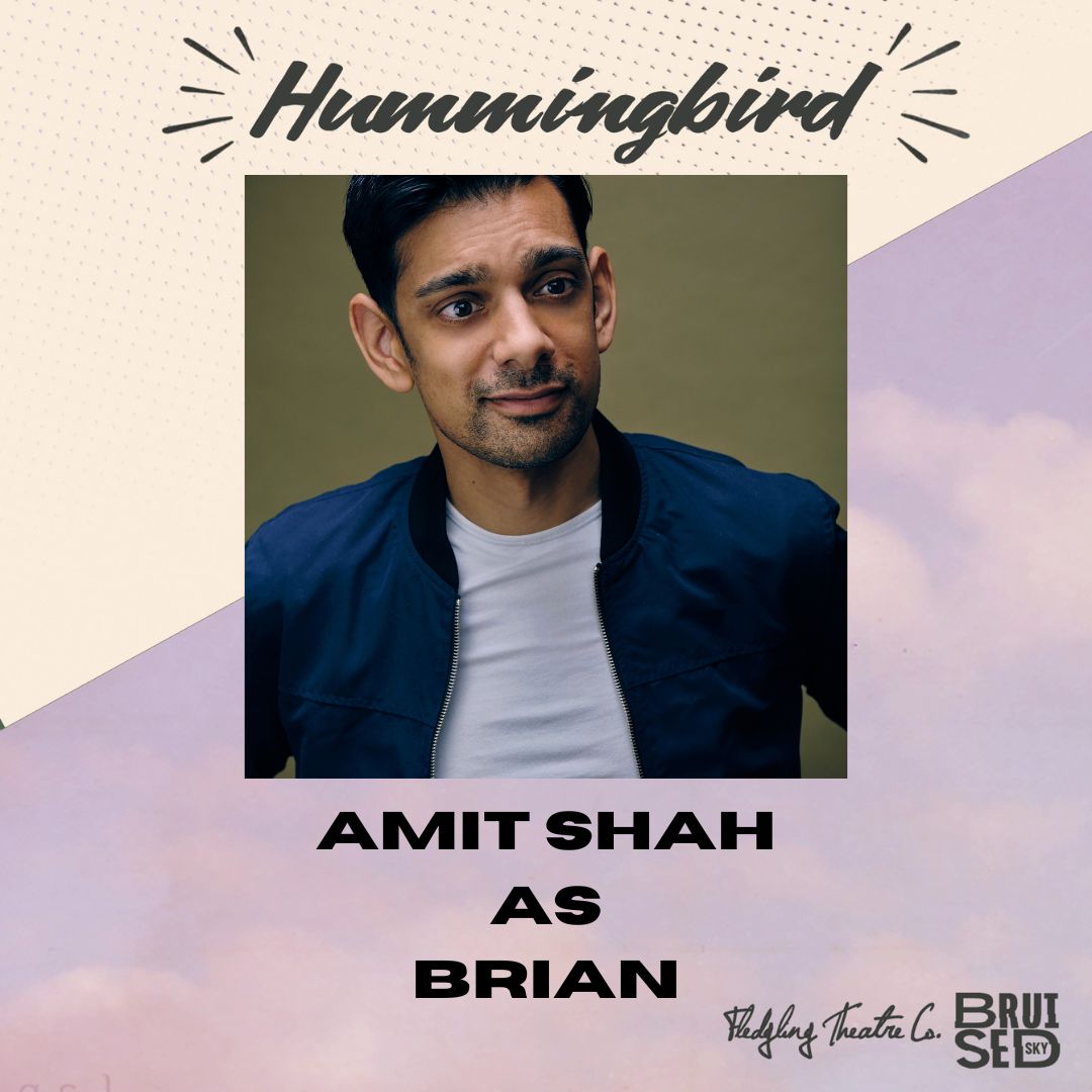 So excited to announce <a href="/theamitshah/">Amit Shah</a> as Brian in Hummingbird. You saw him last night in #HappyValleyFinale now see him live on stage @VAULTFestival 

Get your tickets now: vaultfestival.com/performances/h…