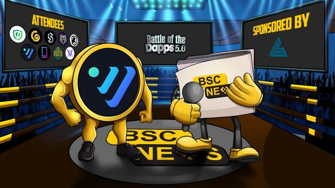 VenusProtocol's tweet photo. 🔥Congratulations to the @VenusProtocol family on becoming the new #KingoftheDapps👑🏆. 

Many thanks to @BSCNews for organizing the event and to all of the great participants for putting up a good fight!

$XVS $VAI @bnbchain #DeFi https://t.co/NqN5Oa5boO
