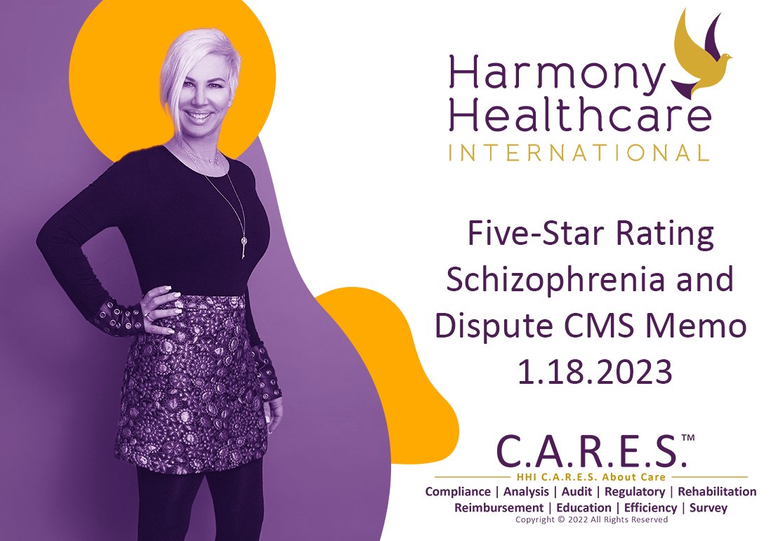 New blog alert!

Five-Star Rating Schizophrenia and Dispute CMS Memo 1.18.2023

🔗 Read more on the Harmony Healthcare blog.

harmony-healthcare.com/blog/five-star…