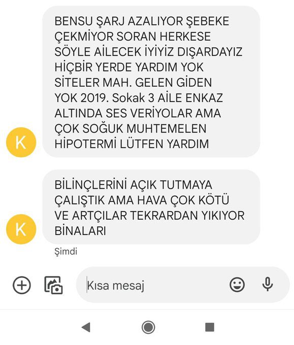 LaydaOzdin's tweet photo. @haluklevent ADIYAMANA ACİL DESTEK GEREKİYOR HENÜZ ULAŞAN BİR KURTARMA EKİBİ OLMAMIŞ ENKAZ ALTINDAKİ İNSANLAR YARDIM BEKLİYOR!!!! #Turkey #ENKAZALTİNDAYİM #AFAD #ADIYAMAN #adiyamandeprem #ohal # https://t.co/nxkGwlyyzp
