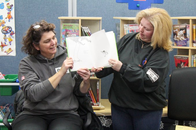 Image for the Tweet beginning: Thank YOU @CrystalLawns202 2nd graders