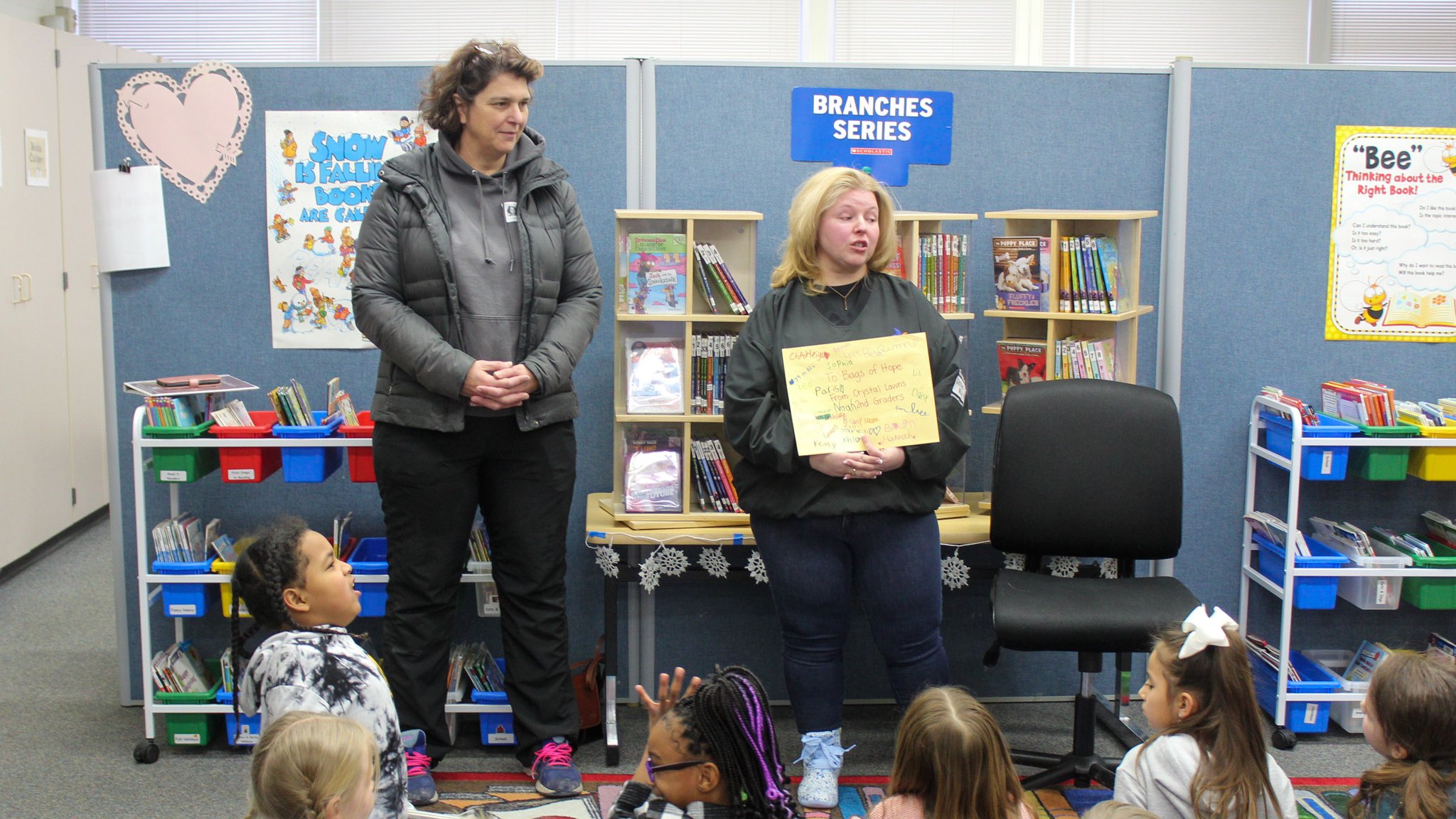 Image for the Tweet beginning: Thank YOU @CrystalLawns202 2nd graders