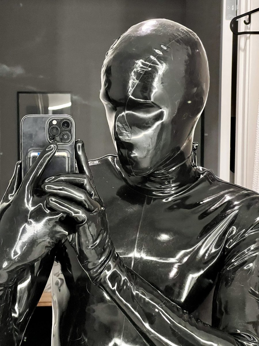 I love the feeling of full coverage 😈