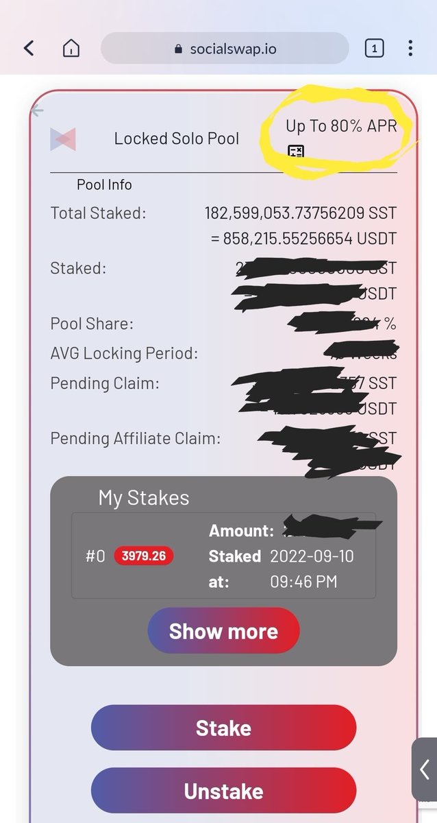🤔You´re part of a #TRON , then you should check out #socialswap - since March 21 with a #DEX on #Tronlink or #Klever - TOP returns on locked pools - the next #halving  and #bullrun is coming 😎🔥

#SST #BTC #ETH #NFTs #cryptocurrencies #crypto #DeFi  #Metaverse #CRO