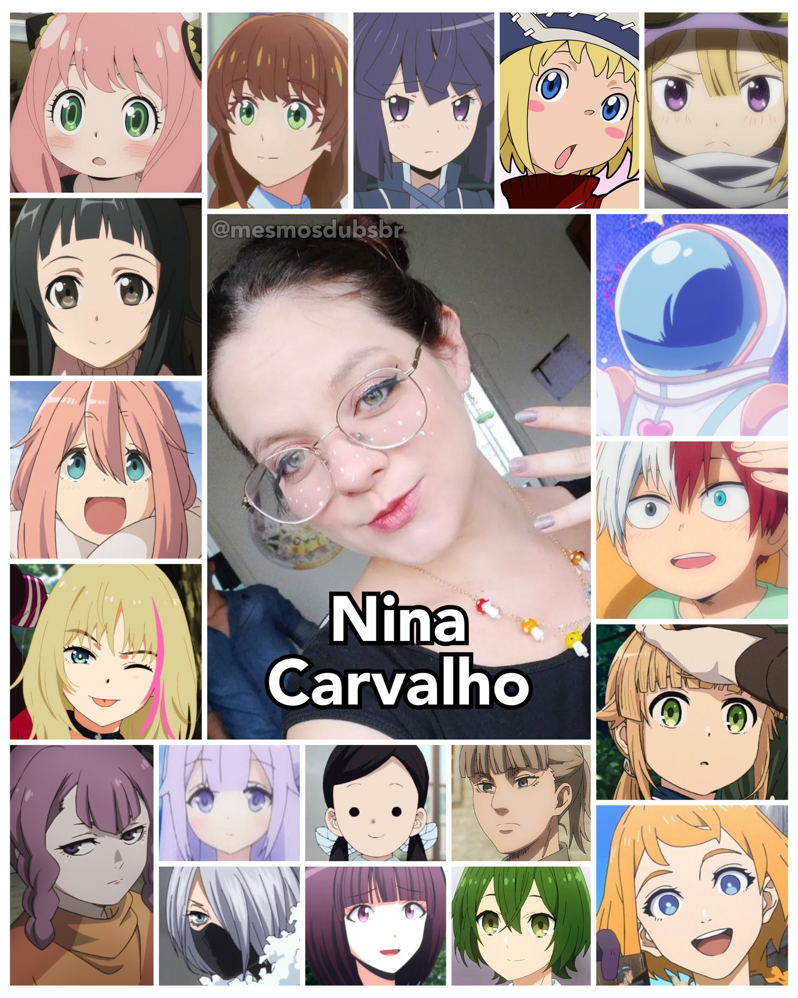 Anime Dublado on X: Qual personagem dublada pela @lulihorta é sua  favorita? 🥰  / X