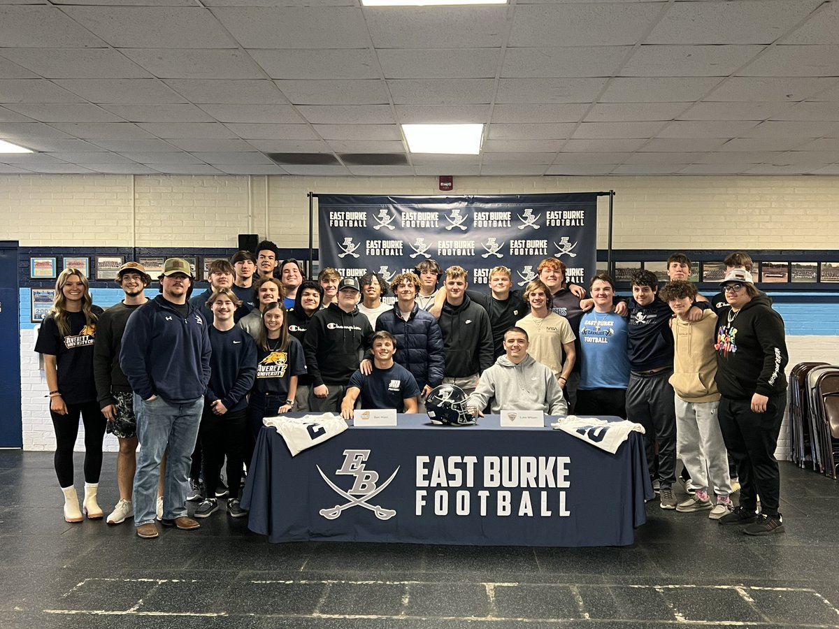 ⚔️ East Burke Football ⚔️ tweet media