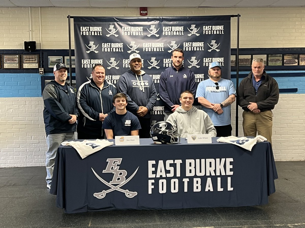 ⚔️ East Burke Football ⚔️ tweet media