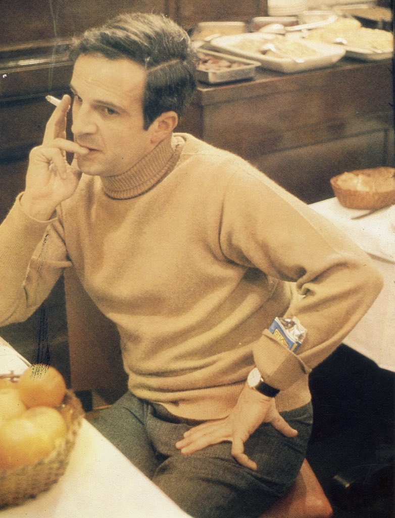 Happy Birthday François Truffaut! Smoking a cig in your honor today 