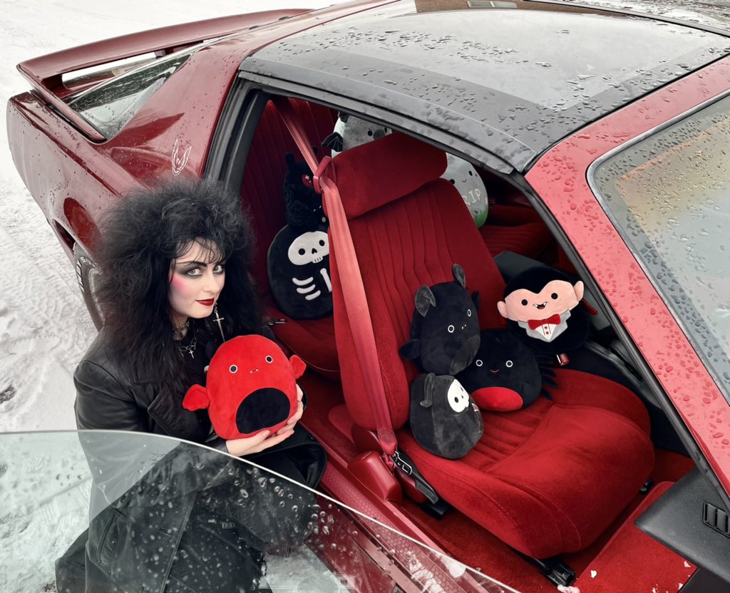 madi_danger's tweet photo. Filled my Trans Am with squishmallows https://t.co/OJShn8dGtE