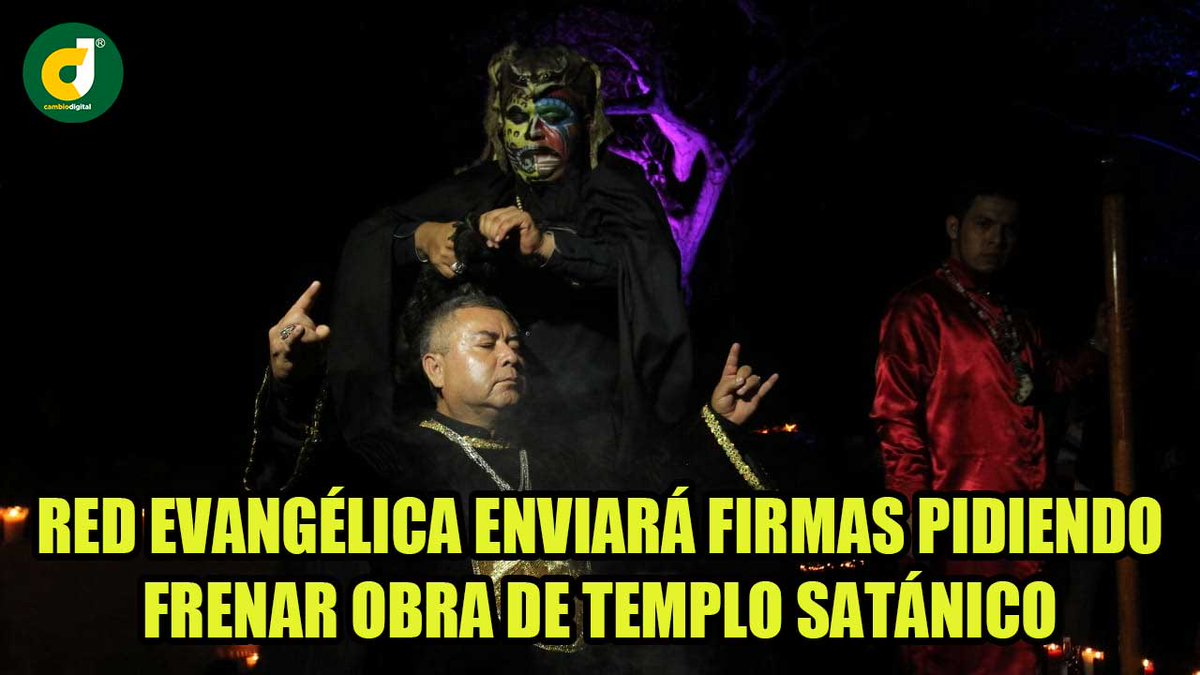 CambioDigital's tweet image. Rechazan evangélicos templo satánico en Catemaco; &quot;sumará a la pérdida de valores&quot;
cambiodigital.com.mx/rechazan-evang…
#RedEvangélica #TemploSatánico #Catemaco #Veracruz #Evangelistas