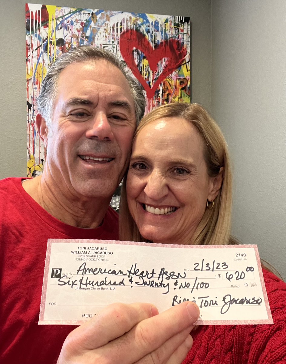 JacarusoInc's tweet photo. Signed, sealed and delivered to the American Heart Association ❤️ We are so proud to contribute on behalf of our team and #HeartMonth
#jacaruso #GoRedForWomen #hearthealth #hotelsales #remotehotelsales #WearRedDay https://t.co/AbFsBpO1fj