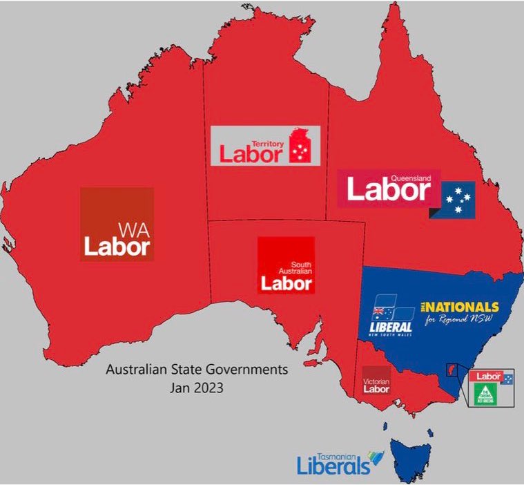 cycling_monkeys's tweet photo. @abcnews The NSW LNP will be gone in 40-odd days.
Australians are over the #LNPCorruptionParty and in-case you didn’t notice, our country is turning red.
#LNPNeverAgain
#RemoveTheRabble
#Vote1Labor https://t.co/SEP6DGeQro