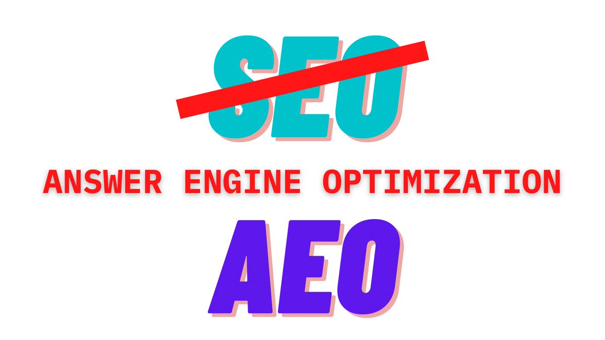 Google just introduced Bard, while Microsoft is fully committed to integrating Bing with ChatGPT (launching tomorrow!). This marks the end of #SEO and the start of Answer Engine Optimization #AEO