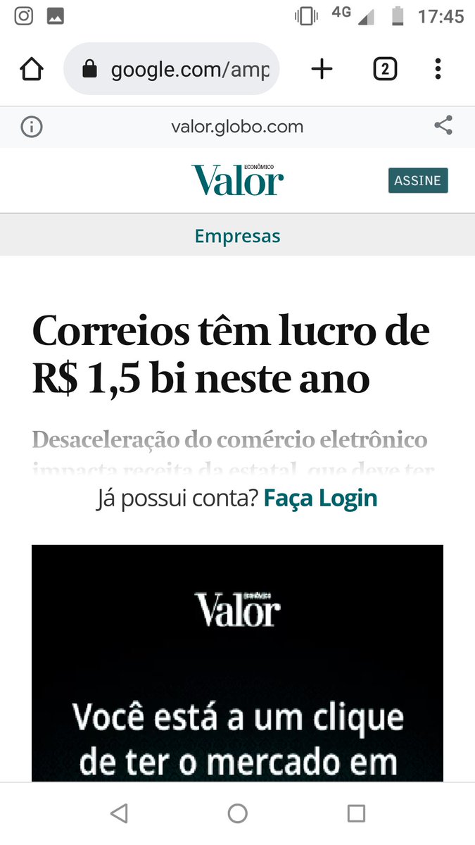 caboquisse1's tweet photo. @FernandoHoliday Correios: Estatal com 1 bilhão de lucro. 

Americanas: empresa privada com rombo de 43 BILHÕES. https://t.co/JZoIWjNnUJ