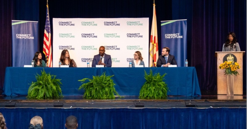 CTF_FL's tweet photo. .@GovRonDeSantis and the @FLDEO awarded $144M in Broadband Opportunity Program grants to expand internet access across Florida. CTF recently held a panel discussion in Fort Meade with @ChrisSprowls, @JosieTomkow, &amp; @PolkSchoolsNews to discuss the program’s impact.