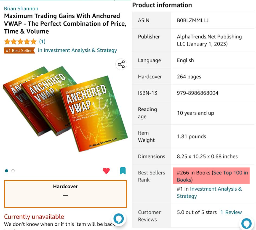 alphatrends's tweet image. hello @amazon @AmazonHelp 

I have tried every way I know how to contact you to request a higher inventory level for my new book.  It was released about 10 days ago on $AMZN and it hit #266 of all books but then it sold out.

I send in the limit of books each day, pls help