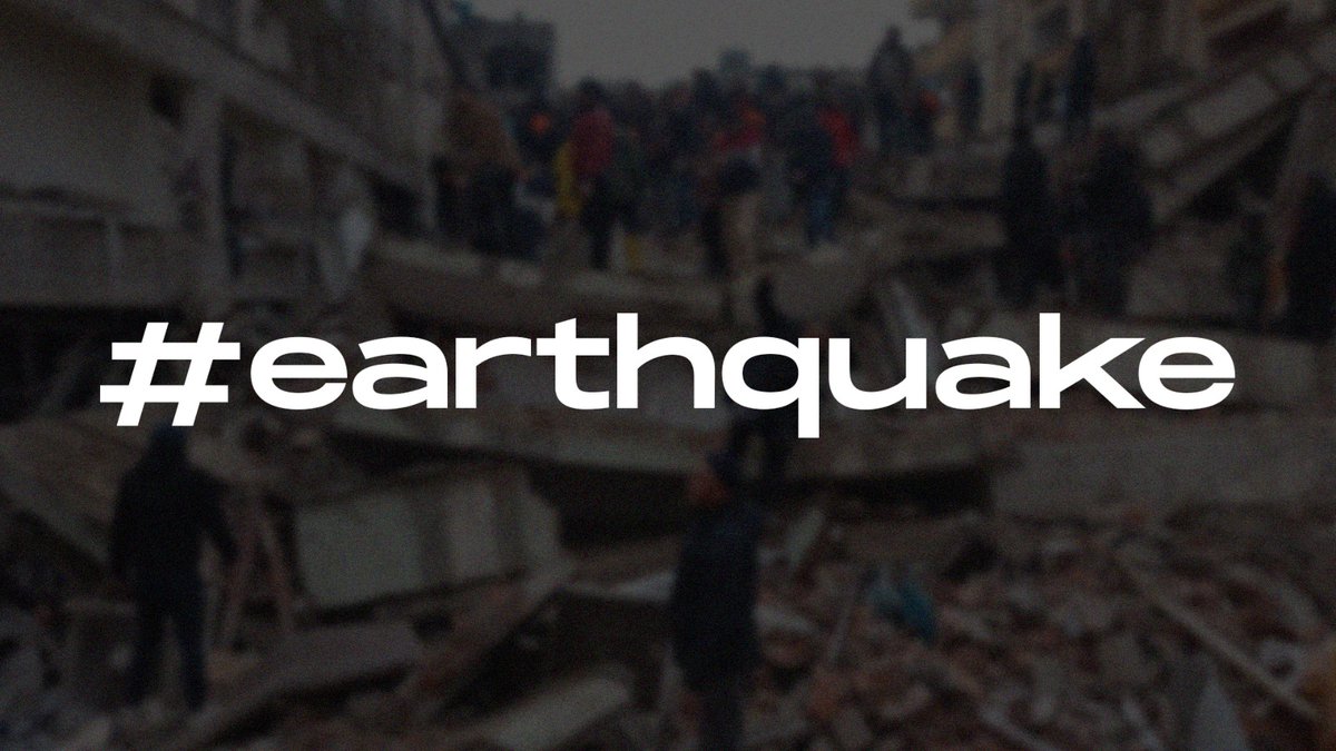 Simpatizamos com nossos amigos na Turquia após o terrível terremoto que devastou o país. Nossa solidariedade e sentimentos para com todos.

#Turkiye #PrayForTurkey #earthquake