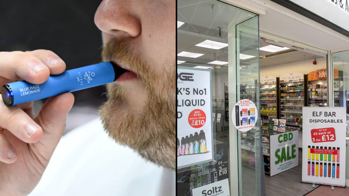 ladbible's tweet photo. 🔔 | Elf Bar vapes removed from shelves after being found to be 50% over legal nicotine limit

More below: https://t.co/rP3qqKzsS7