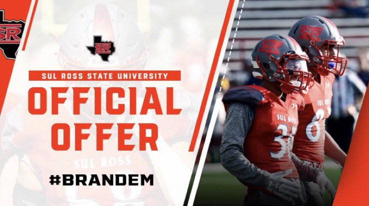 After an great conversation with @CoachParkerJ i’m blessed to receive an offer from @SRSUFootball! 🔴⚫️ @recruitrusk @CoachTSitton