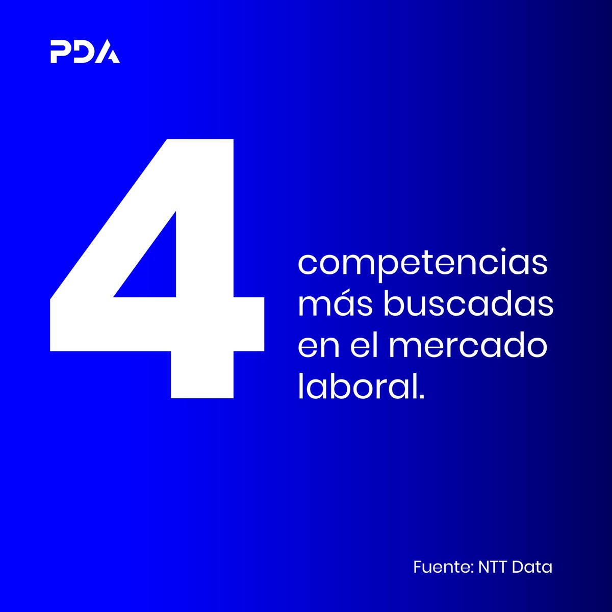 PDA_hrtech's tweet photo. ¿Estás buscando los mejores perfiles IT para tus equipos?👥

Las competencias deseadas van más allá de la tecnología💻: 

Capacidad de aprendizaje constante, #Adaptabilidad y #flexibilidad, Facilidad de relación y comunicación e #InteligenciaEmocional. https://t.co/c2eMGGgkqK
