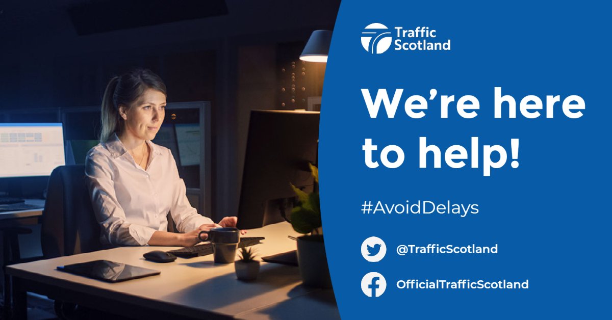trafficscotland's tweet photo. ⚡Pass this on to your non Twitter friends⚡

Did you know you can get road updates by 📞 #CustomerCareLine on 0800 028 1414  

#HereToHelp  👍 https://t.co/hvCpttkCUq