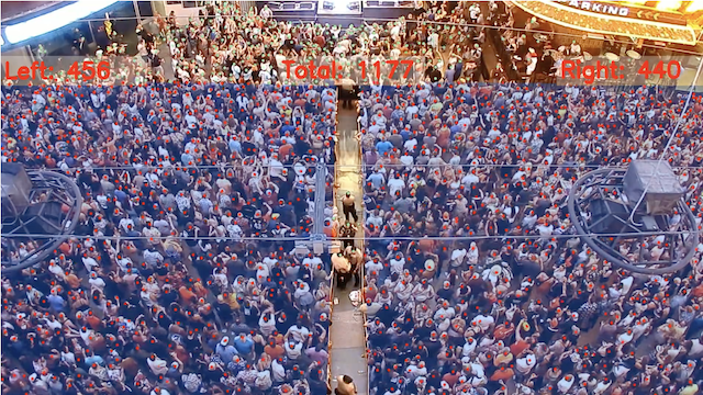 RemarkVision's tweet photo. New blog: How many people are in this area? 1177 and still counting? Impossible to manually count ... #RealTime #peoplecounting #footfall #videorecognition https://t.co/DFl4DBpECy https://t.co/BUpk0OsmRW