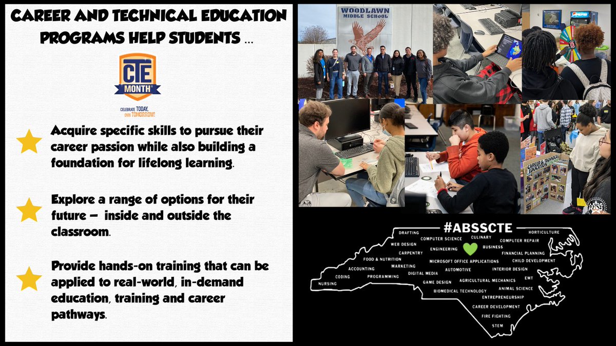 ShaeSykesCDC's tweet photo. What can CTE programs do for students???💡 https://t.co/xngZcGubqK