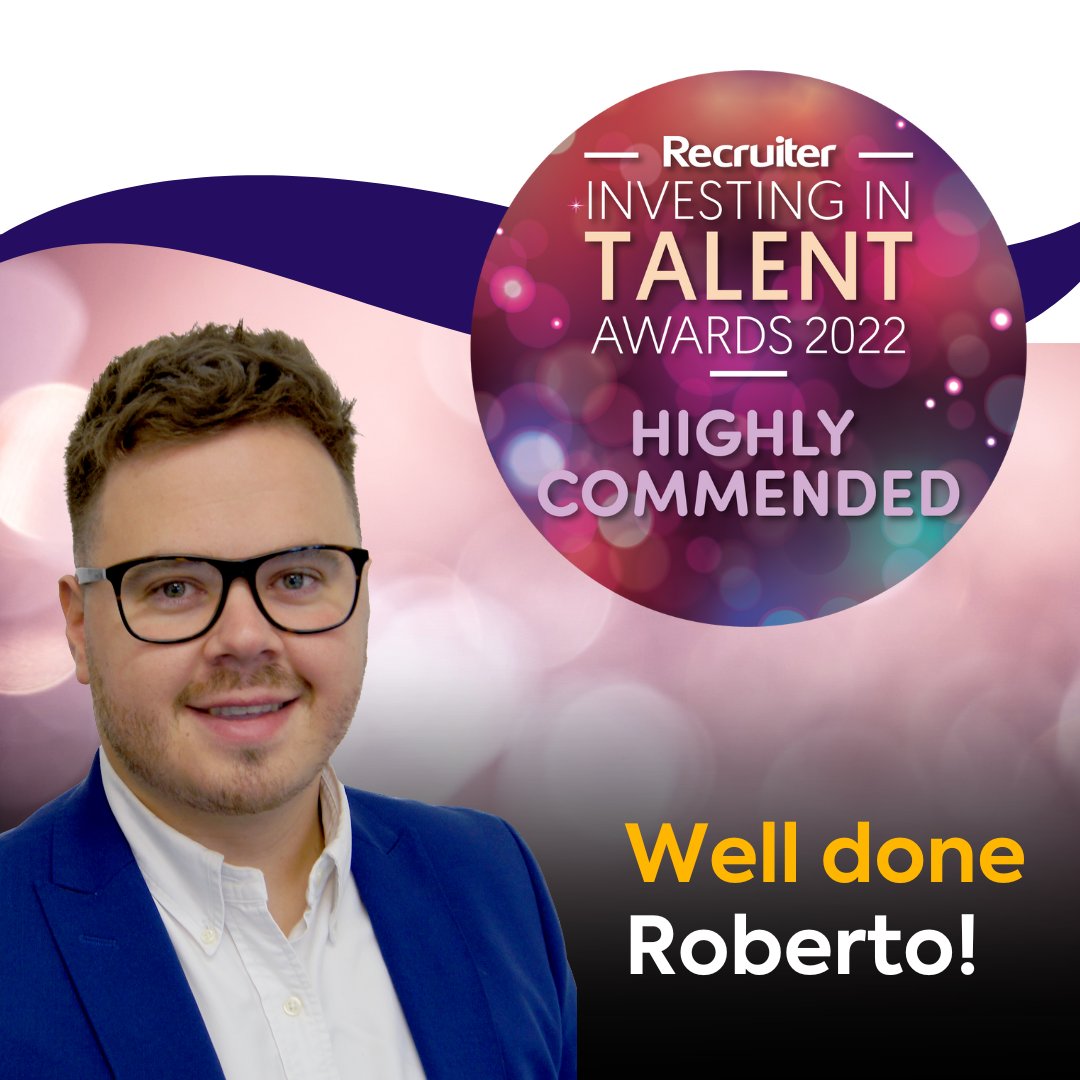 Resilient and dedicated are just two of the many words that the judges at the @RecruiterAwards used to describe our Branch Manager, Roberto.

So it came as no surprise to us that he was #highlycommended under his category.

Well done Roberto! Share your congratulations below 👇