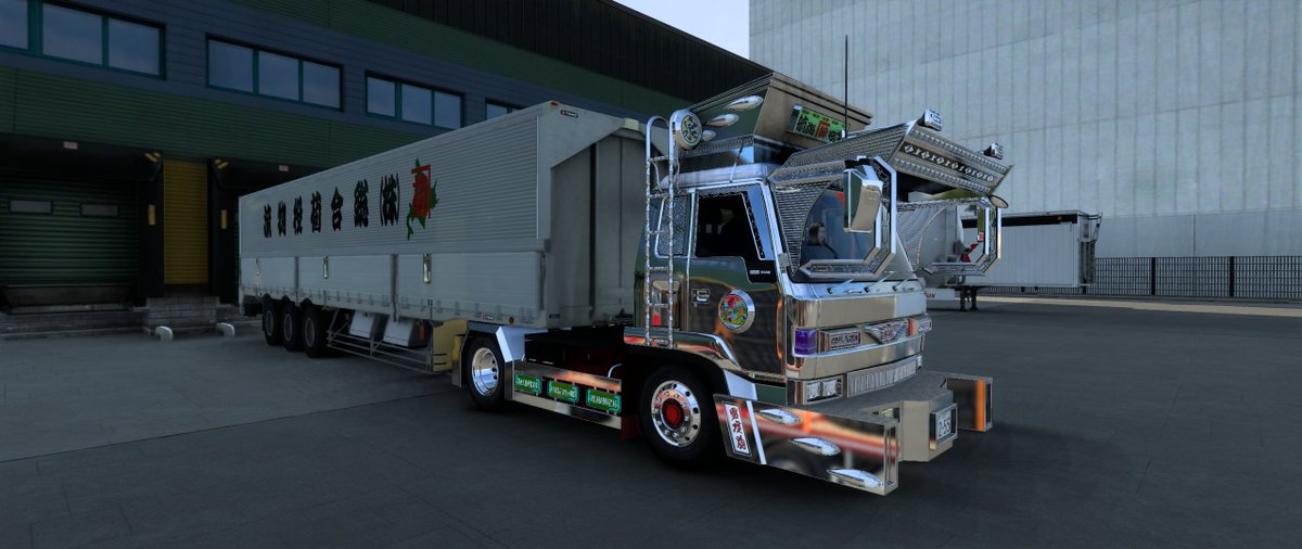 nicotine1255's tweet photo. 気分転換に一配送
#ETS2
#TokyoBayshore
#ISUZU
#Dekotora
#skinMod https://t.co/EYtuH4qjeo